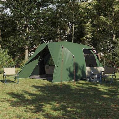 Dome Tent 6-Person met dak met opslag Groen 500 x 314 x 206 cm