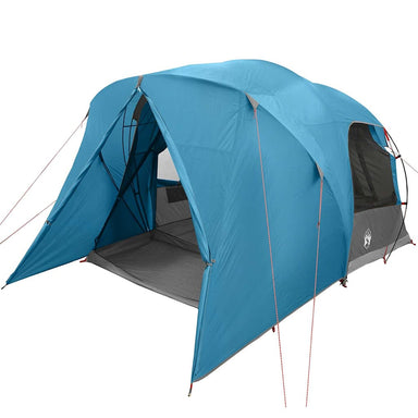 Dome Tent 6-Person met dak met opslag Blauw 500 x 314 x 206 cm