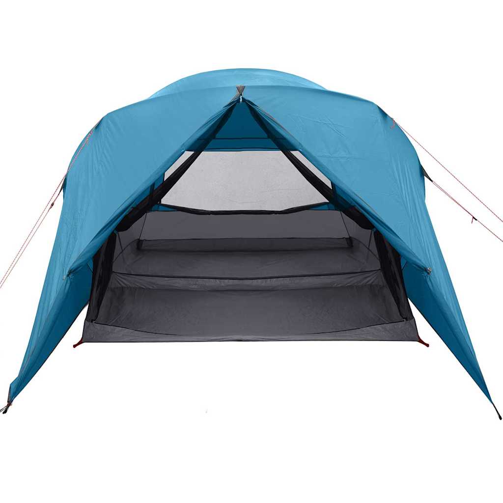 Dome Tent 6-Person met dak met opslag Blauw 500 x 314 x 206 cm