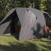 Dome Tent 6-Person met dak Grijs en Oranje 500 x 314 x 206 cm