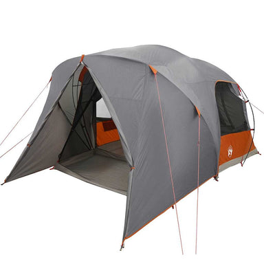 Dome Tent 6-Person met dak Grijs en Oranje 500 x 314 x 206 cm