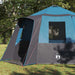 Cabin Tent 12-Person 10-persoons Blauw en Grijs