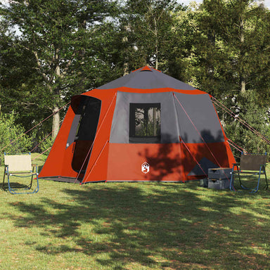 Cabin Tent 12-Person 10-persoons Grijs en Oranje