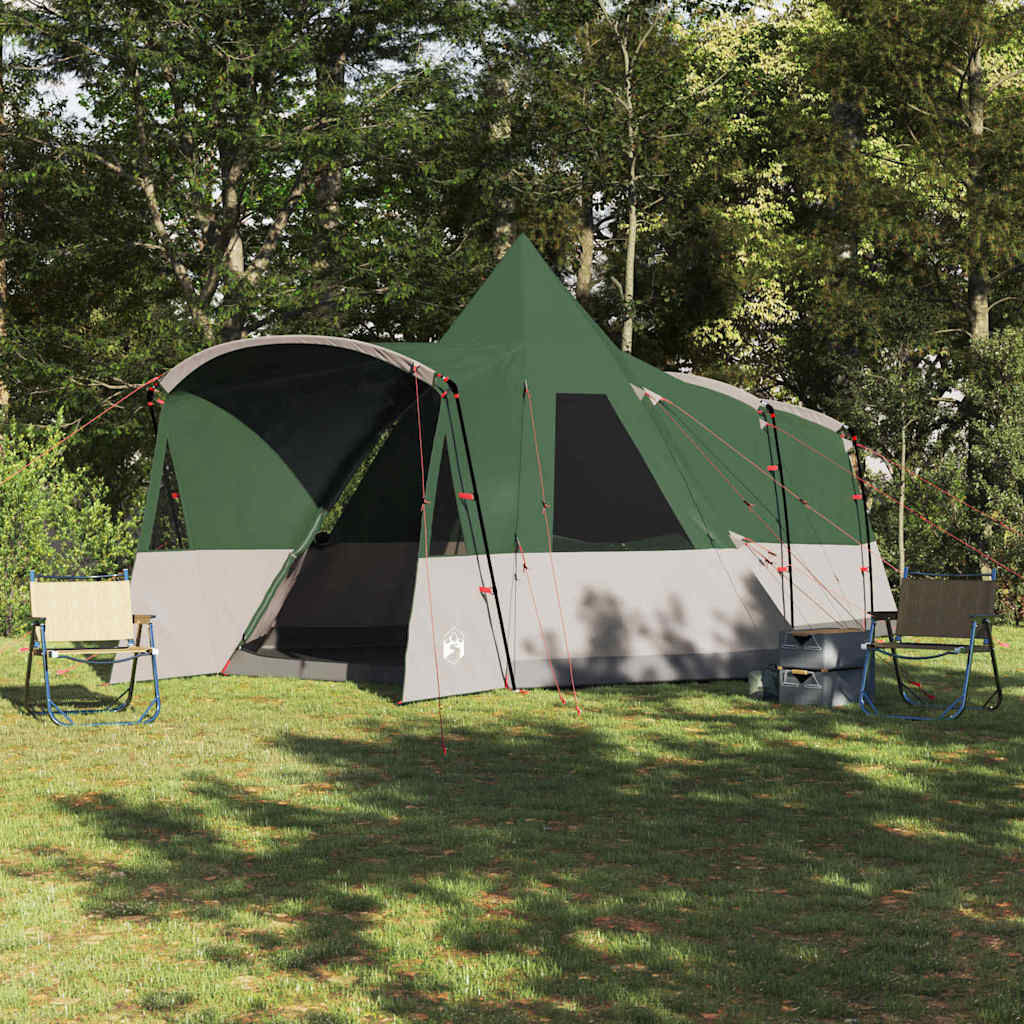 Teepee Tent 8-Persoon 8-persoons Groen