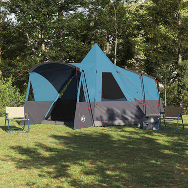 Teepee Tent 8-Persoon 8-persoons Blauw