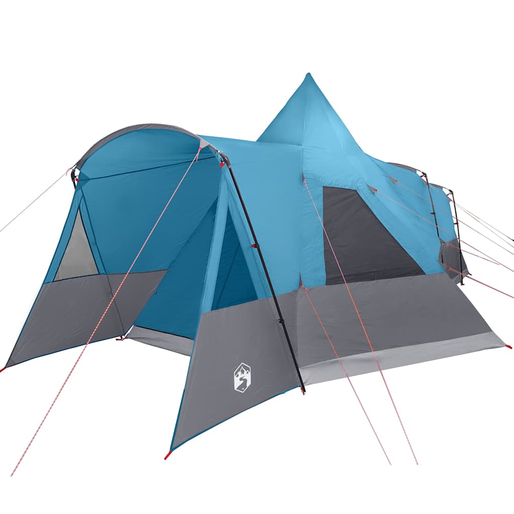 Teepee Tent 8-Persoon 8-persoons Blauw