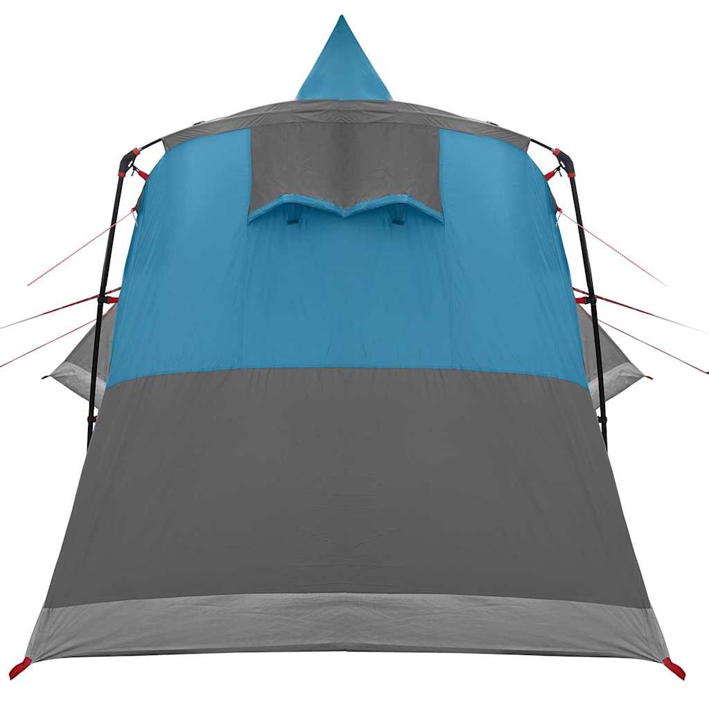 Teepee Tent 8-Persoon 8-persoons Blauw