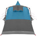 Teepee Tent 8-Persoon 8-persoons Blauw