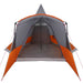 Teepee Tent 8-Persoon 8-persoons Grijs en Oranje