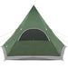 Teepee Tent 5-Person 5-persoons Groen