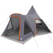 Teepee Tent 5-Person 5-persoons Grijs en Oranje