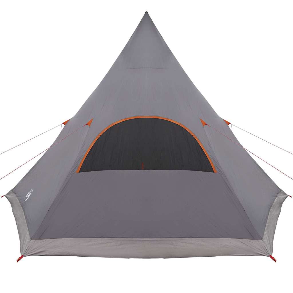 Teepee Tent 5-Person 5-persoons Grijs en Oranje