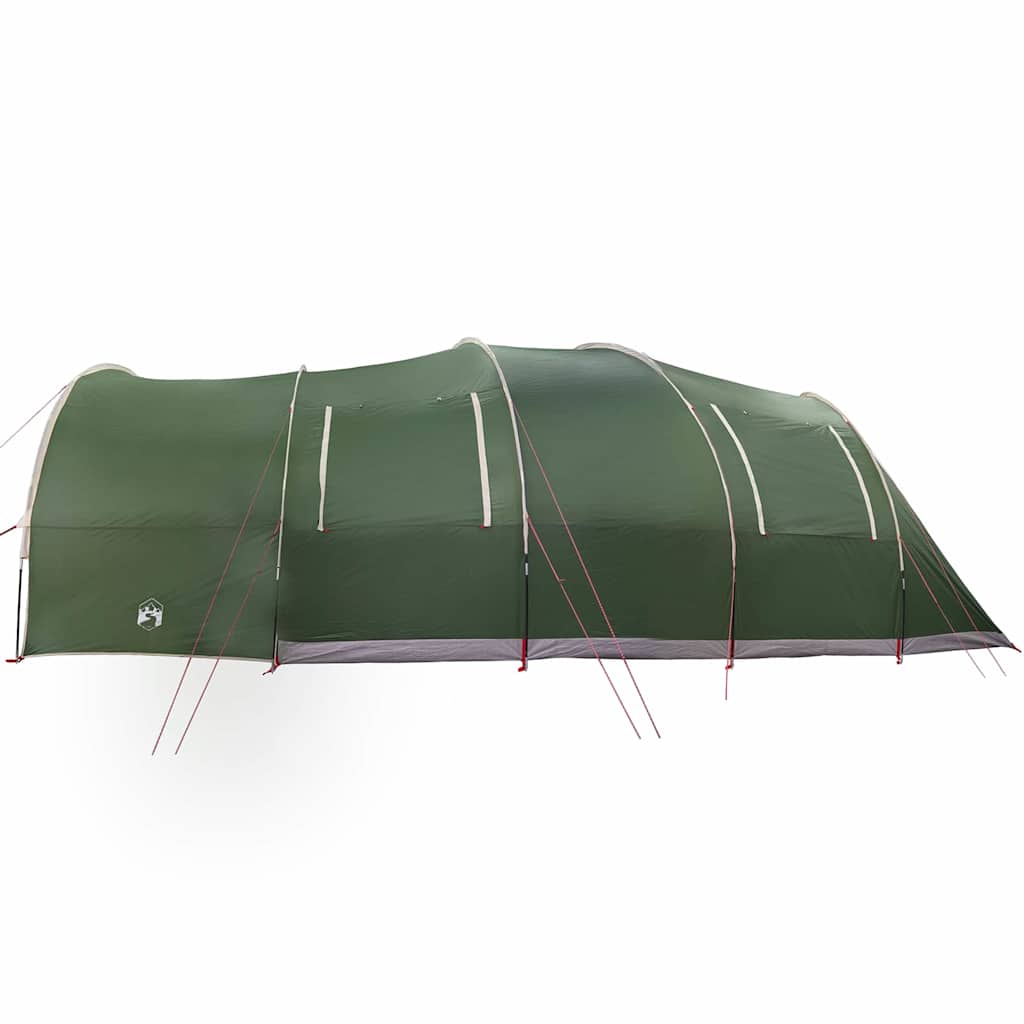 Tunnel Tent 8-Person met dak Groen 710 x 460 x 245 cm