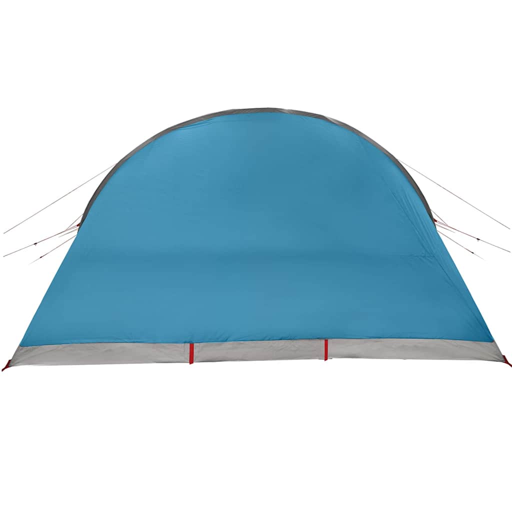 Tunnel Tent 8-Person met dak Blauw 710 x 460 x 245 cm