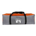 Tunnel Tent 8-Person met dak Grijs en Oranje 710 x 460 x 245 cm