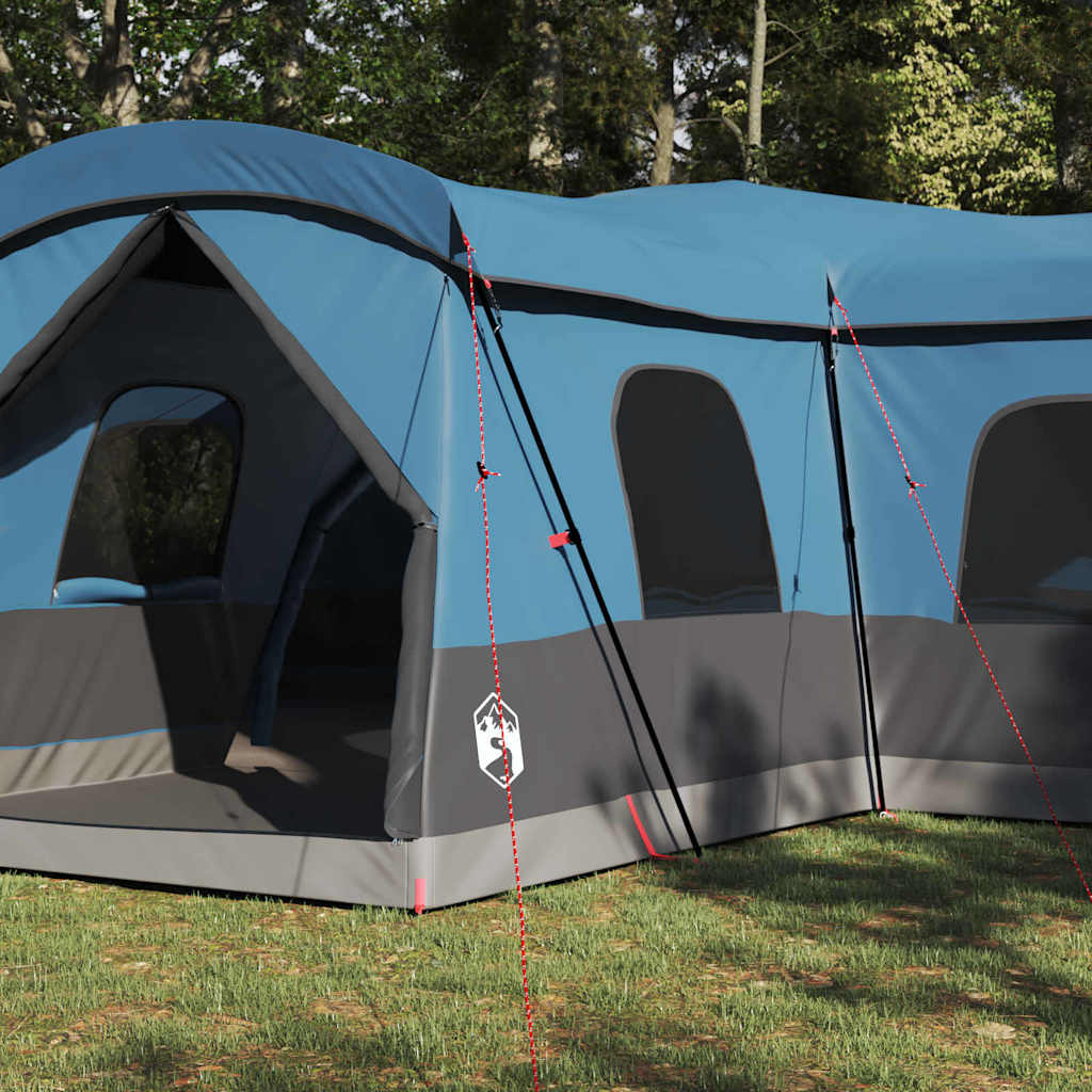 Tent voor 16 personen met dak Blauw 680 x 510 x 210 cm