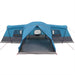 Tent voor 16 personen met dak Blauw 680 x 510 x 210 cm