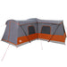 Tent voor 16 personen Grijs en Oranje 680 x 510 x 210 cm