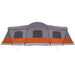 Tent voor 16 personen Grijs en Oranje 680 x 510 x 210 cm