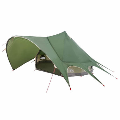 Teepee Tent 3-Person 3-persoons Groen en Grijs
