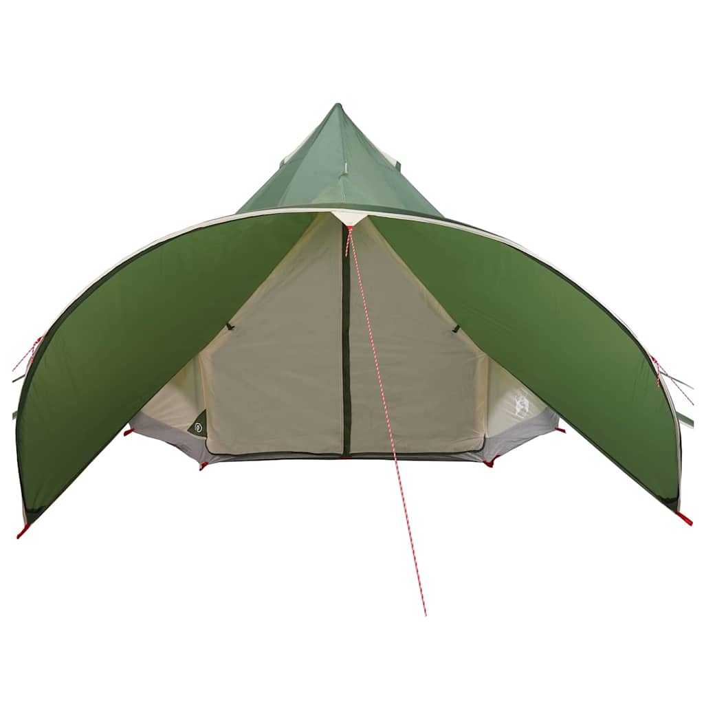 Teepee Tent 3-Person 3-persoons Groen en Grijs