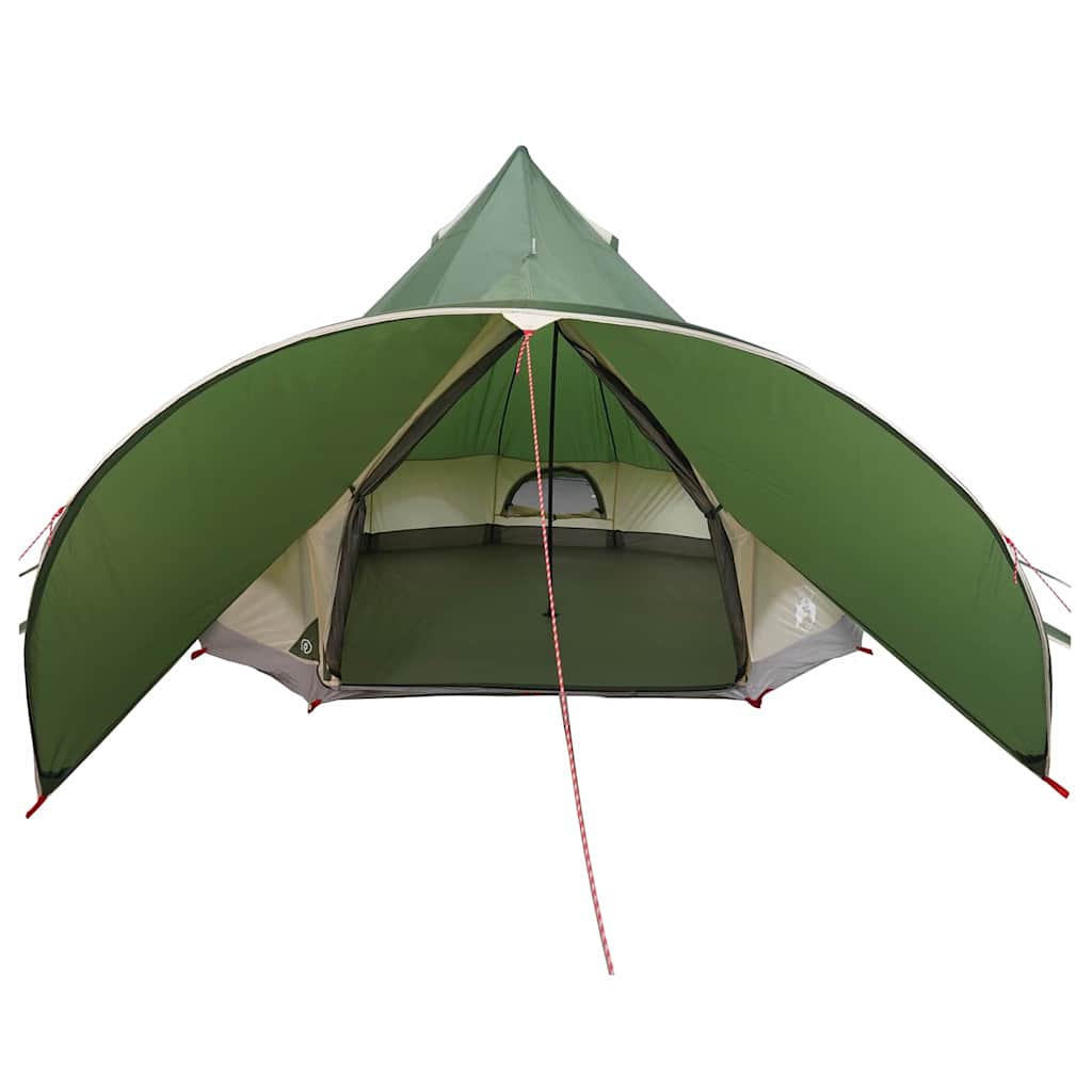 Teepee Tent 3-Person 3-persoons Groen en Grijs