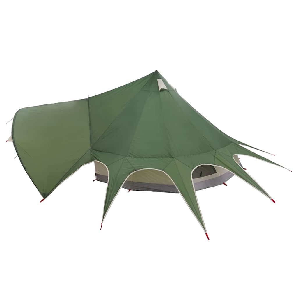 Teepee Tent 3-Person 3-persoons Groen en Grijs