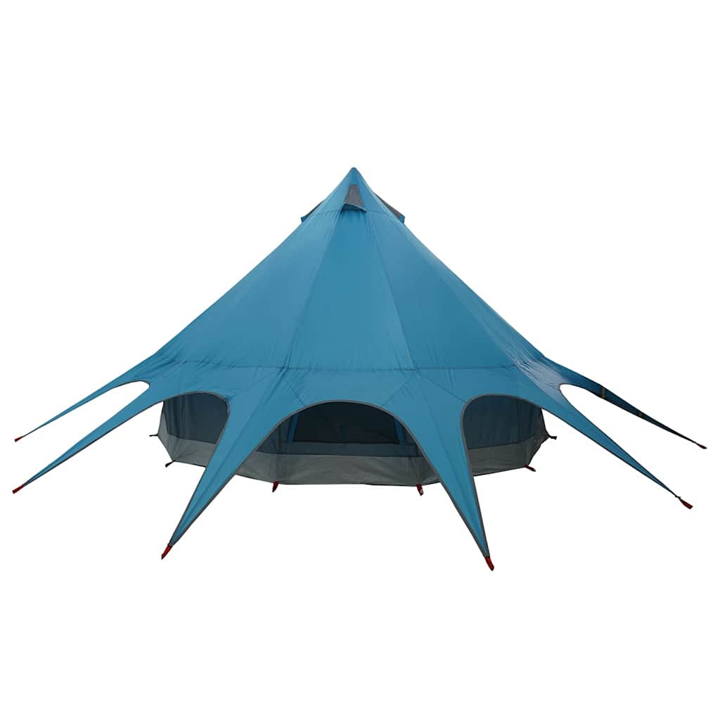 Teepee Tent 3-Person 3-persoons Blauw en Grijs