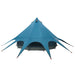 Teepee Tent 3-Person 3-persoons Blauw en Grijs