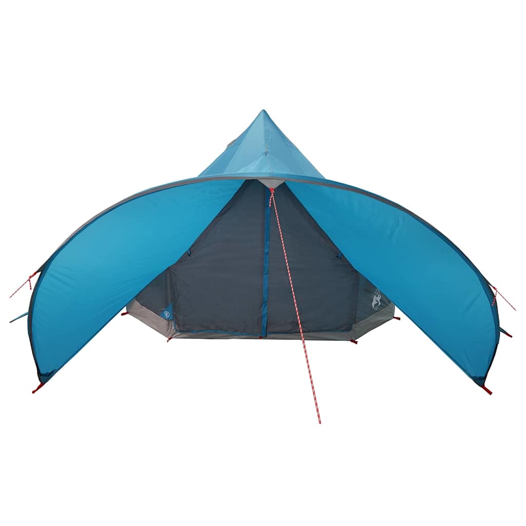 Teepee Tent 3-Person 3-persoons Blauw en Grijs