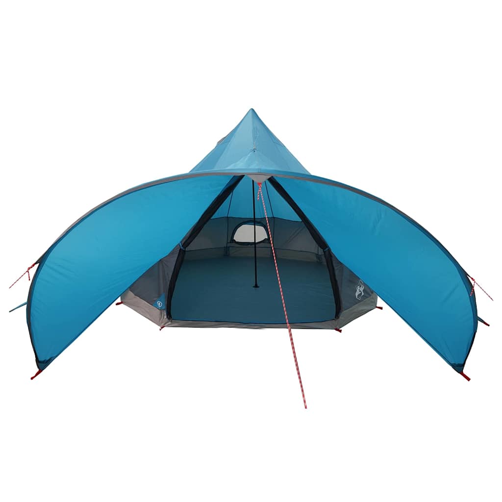 Teepee Tent 3-Person 3-persoons Blauw en Grijs
