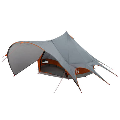 Teepee Tent 3-Person 3-persoons Grijs en Oranje