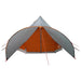 Teepee Tent 3-Person 3-persoons Grijs en Oranje