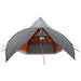 Teepee Tent 3-Person 3-persoons Grijs en Oranje