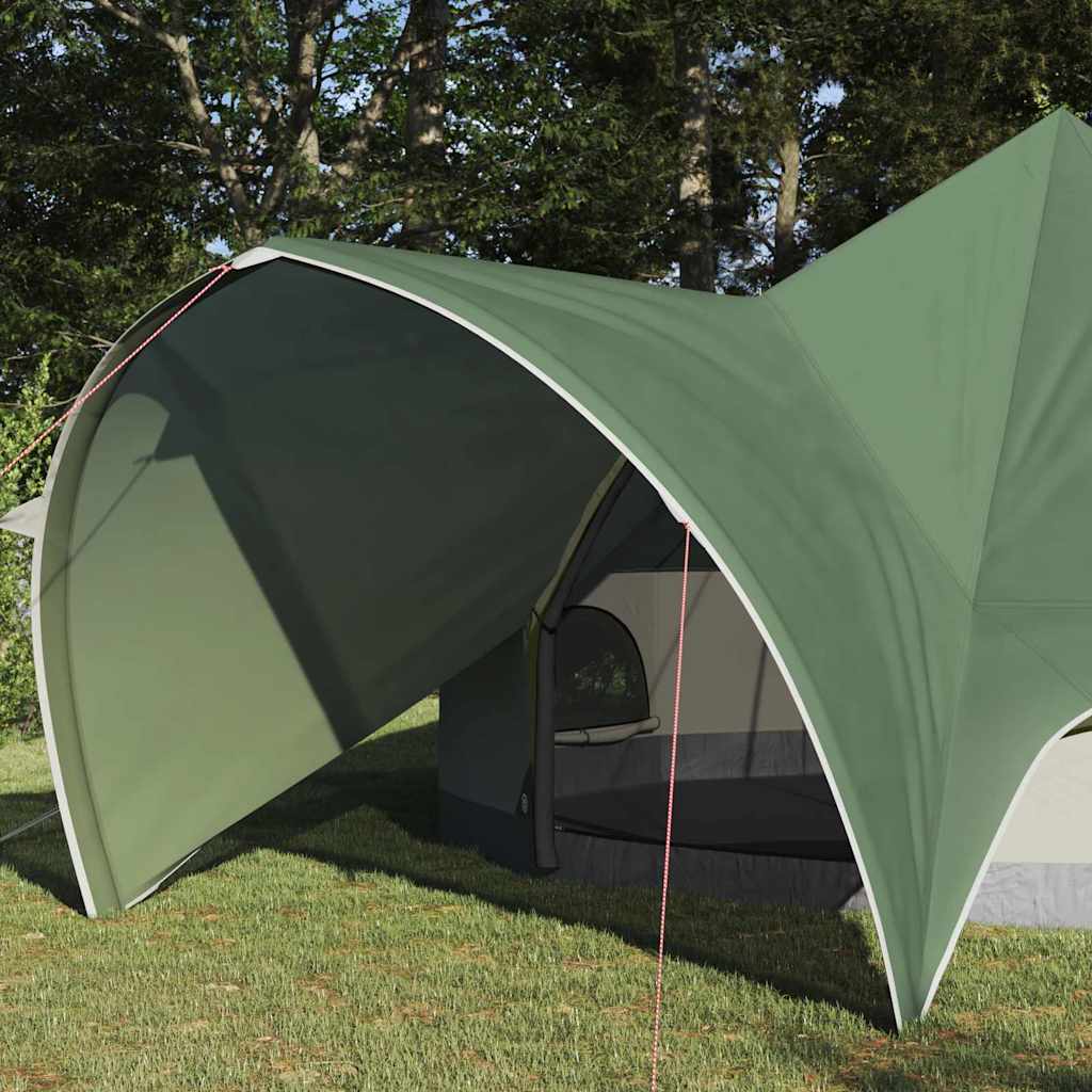Teepee Tent 5-Person 5-persoons Groen en Grijs
