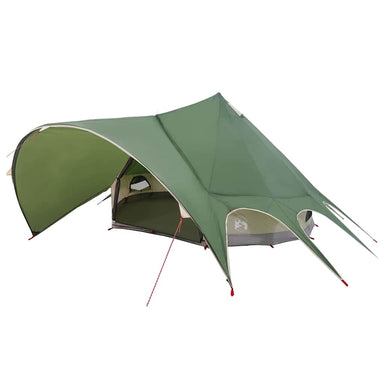 Teepee Tent 5-Person 5-persoons Groen en Grijs