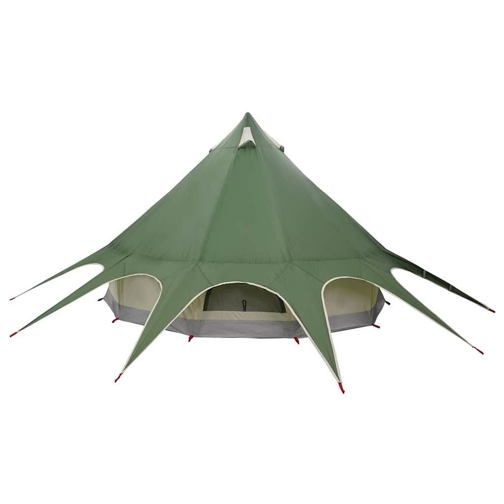 Teepee Tent 5-Person 5-persoons Groen en Grijs