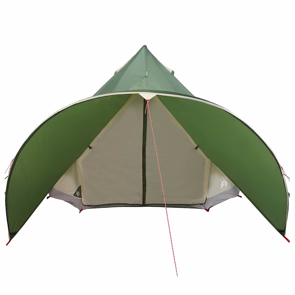 Teepee Tent 5-Person 5-persoons Groen en Grijs