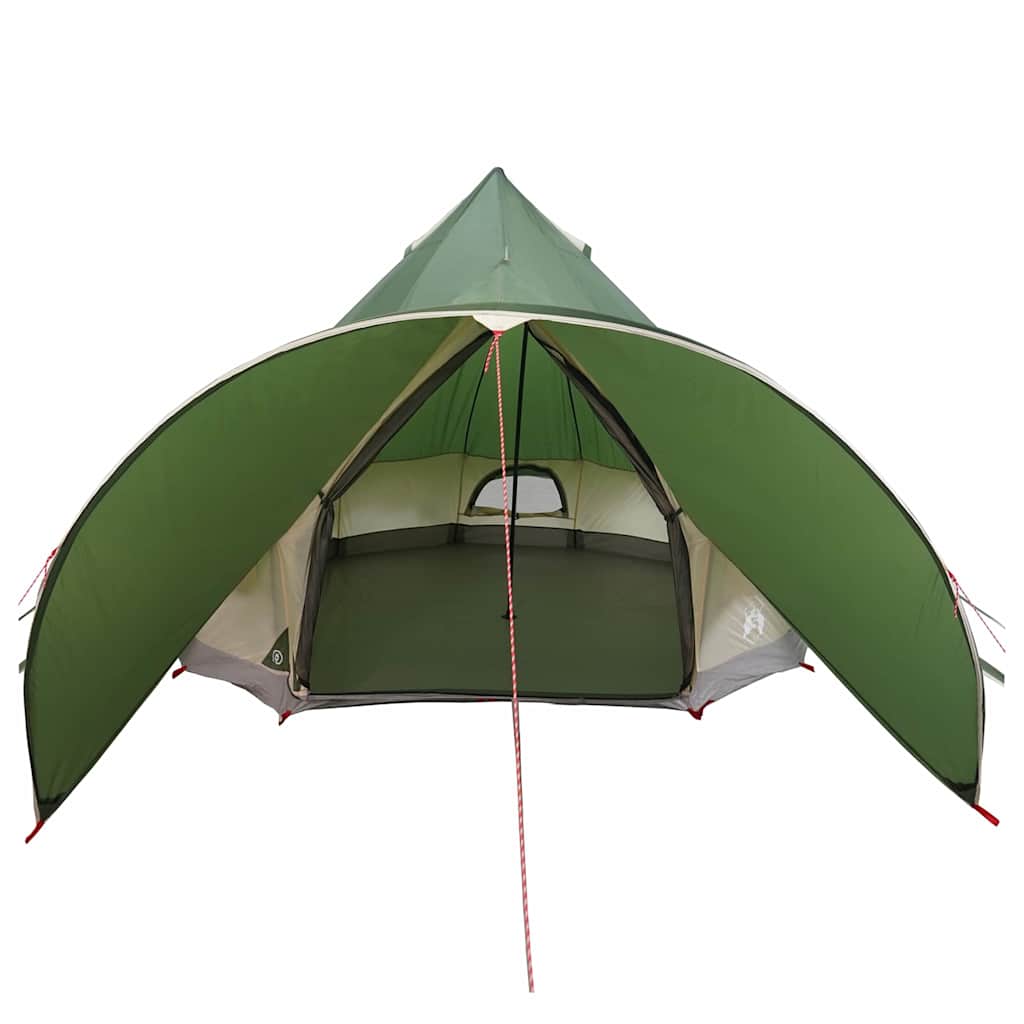 Teepee Tent 5-Person 5-persoons Groen en Grijs