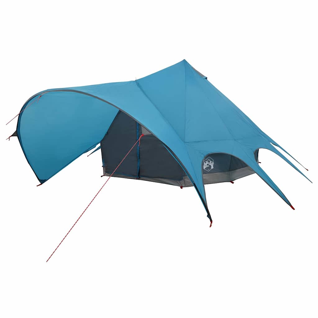 Teepee Tent 5-Person 5-persoons Blauw en Grijs