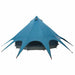 Teepee Tent 5-Person 5-persoons Blauw en Grijs