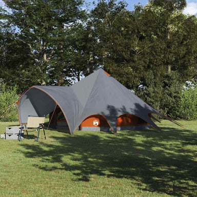 Teepee Tent 5-Person 5-persoons Grijs en Oranje