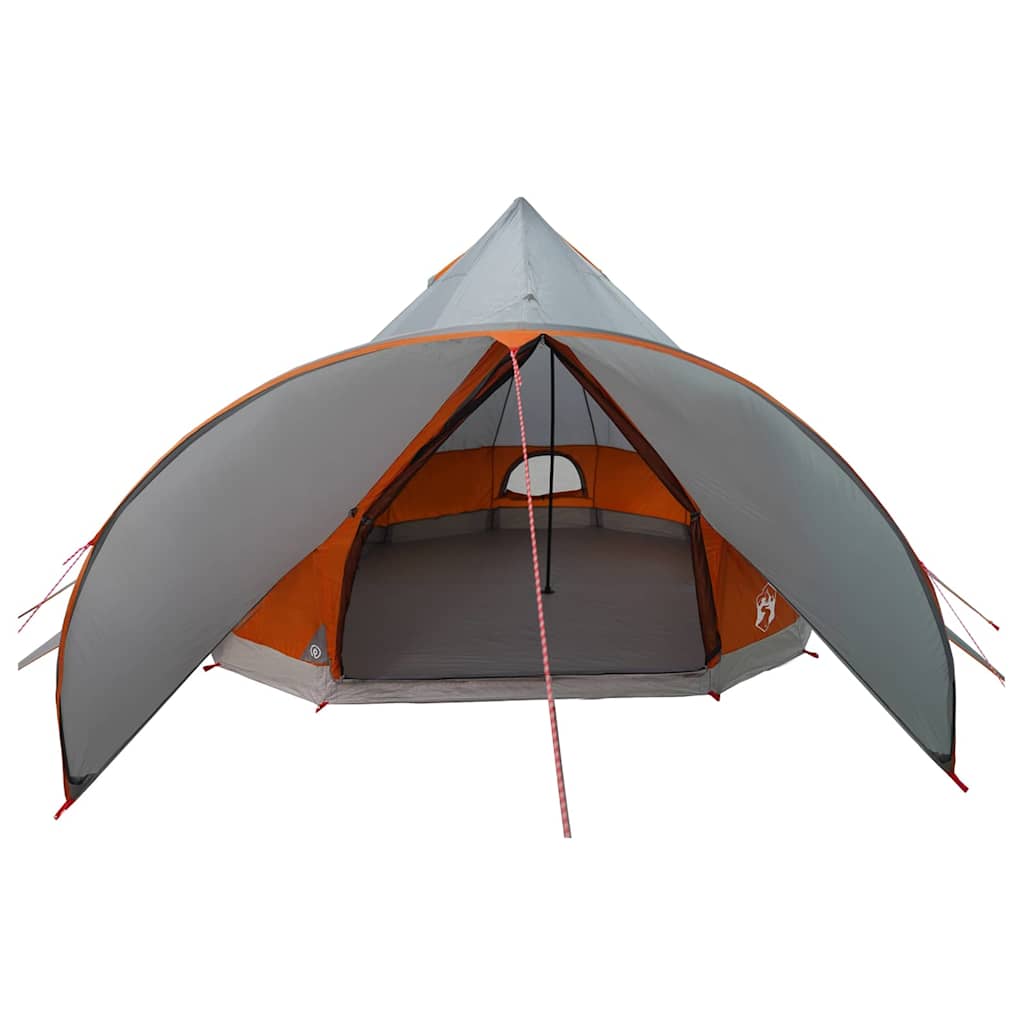 Teepee Tent 5-Person 5-persoons Grijs en Oranje