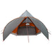 Teepee Tent 5-Person 5-persoons Grijs en Oranje