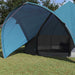 Teepee Tent 7-Persoon 7-persoons Blauw en Grijs