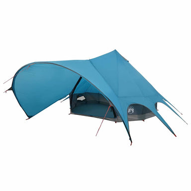 Teepee Tent 7-Persoon 7-persoons Blauw en Grijs