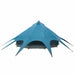 Teepee Tent 7-Persoon 7-persoons Blauw en Grijs