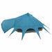 Teepee Tent 7-Persoon 7-persoons Blauw en Grijs