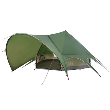 Teepee Tent 9-Person 9-persoons Groen en Grijs