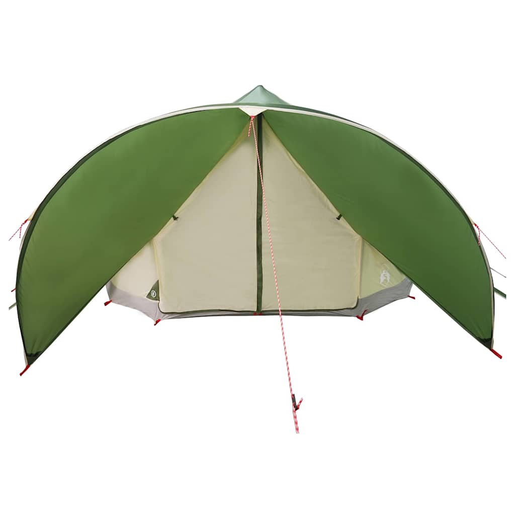 Teepee Tent 9-Person 9-persoons Groen en Grijs